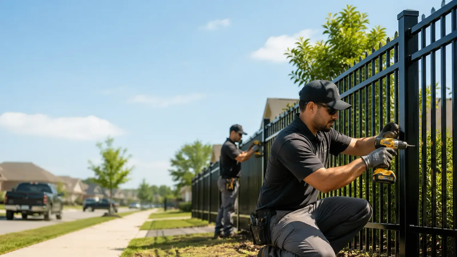 Metal Fence Installation in East Freedom, PA